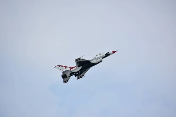 Chicopee Jul 2018 Thunderbirds Fuerza Aérea Los Estados Unidos Gran — Foto de Stock