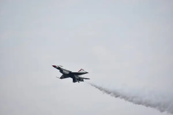 Chicopee Jul 2018 Air Force Thunderbirds Wielkiej Nowej Anglii Airshow — Zdjęcie stockowe