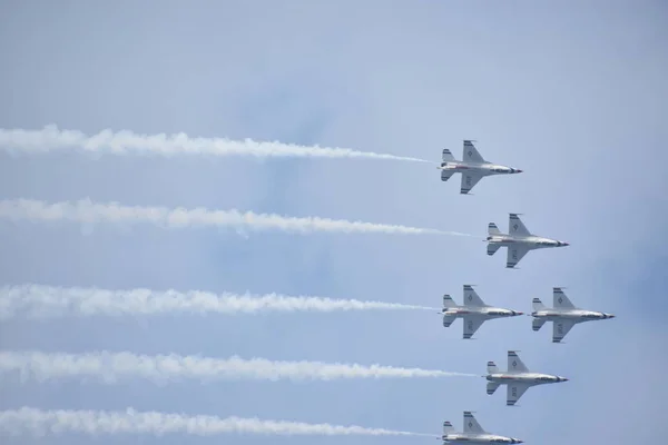 Chicopee Jul 2018 Les Thunderbirds Air Force Great New England — Photo