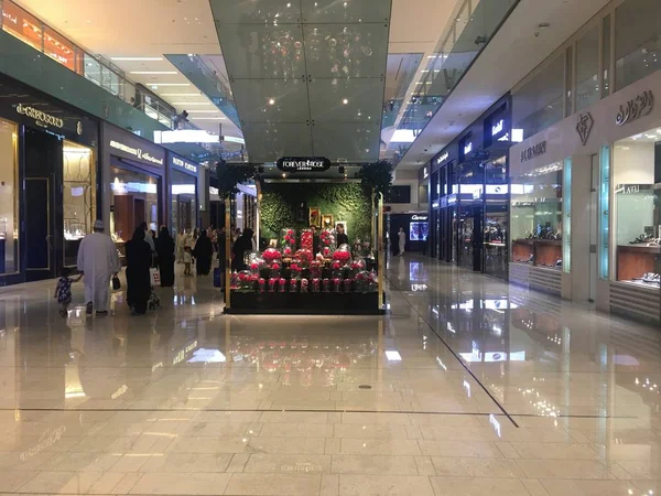 Ντουμπάι Ηαε Απρ Dubai Mall Στο Ντουμπάι Ηαε Όπως Φαίνεται — Φωτογραφία Αρχείου