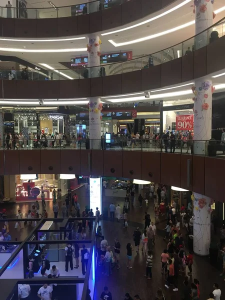 Ντουμπάι Ηαε Απρ Dubai Mall Στο Ντουμπάι Ηαε Όπως Φαίνεται — Φωτογραφία Αρχείου