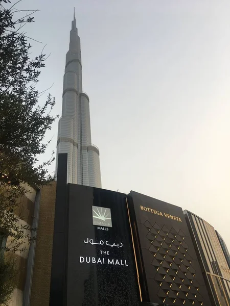阿联酋 4月28日 迪拜购物中心在迪拜 阿联酋 见4月28日 2018 超过1200万平方英尺 是全球最大的购物中心 总面积和总可勒性面积第六大 — 图库照片
