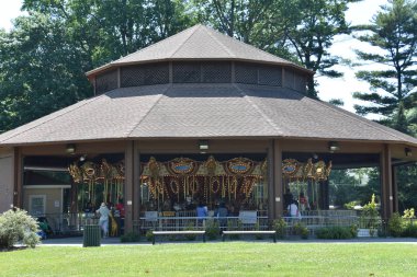 Paramus, NJ - 30 Haziran 2019 'da Paramus, New Jersey' deki Van Saun County Parkı 'nda görüldü..