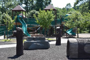 PARAMUS, NJ - 30 Haziran 2019 'da Paramus, New Jersey' deki Van Saun County Parkı 'nda görüldü..