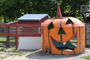 MEDFORD, NJ - 29 Temmuz 2019 'da Medford, New Jersey' deki Johnsons Corner Farm.