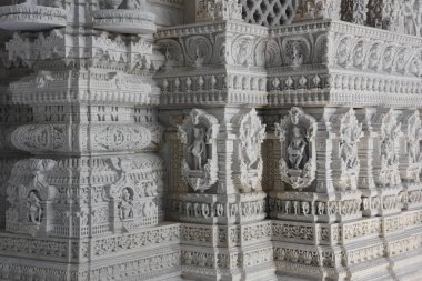 Robbinsville, Nj - Tem 28: Akshardham tapınak içinde Robbinsville, 28 Temmuz 2018 üzerinde görüldüğü gibi NewJersey'e. Üzerinde 162 dönüm dönüm açısından dünyanın en büyük Hindu Tapınağı yapma, yayılmaya planlanmaktadır.