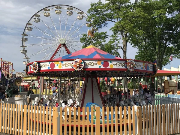 Rye Cze Park Playland Rye Nowy Jork Jak Widać Czerwca — Zdjęcie stockowe