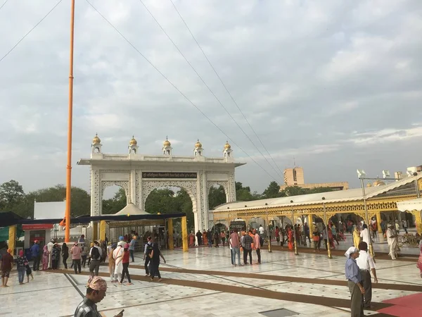 Dillí Indie Jun Gurudwara Bangla Sahib Dillí Indie Jak Vidět — Stock fotografie