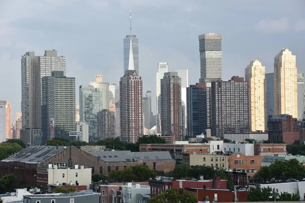 Lower Manhattan Skyline New York City — Stockfoto