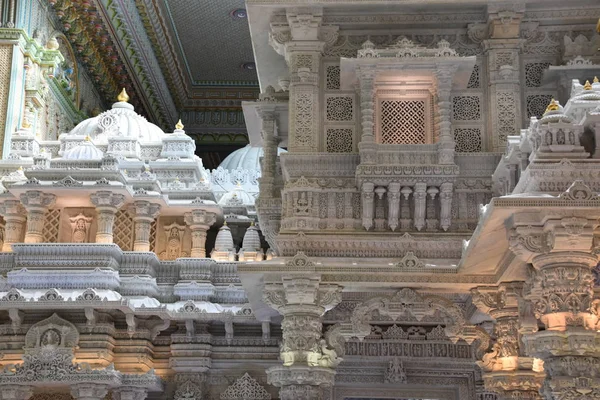 Robbinsville Ιούλ Akshardham Ναός Στο Robbinsville Νιου Τζέρσεϋ Όπως Φαίνεται — Φωτογραφία Αρχείου