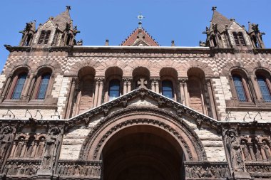 Trinity Kilisesi Copley Meydanı'Boston, Massachusetts, ABD