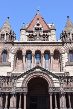 Trinity Kilisesi Copley Meydanı'Boston, Massachusetts, ABD