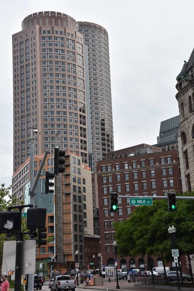 Boston Jun Innenstadt Von Boston Bundesstaat Massachusetts Aufgenommen Juni 2017 — Stockfoto