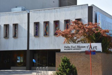 Salem, Oregon 'da Hallie Ford Sanat Müzesi, 18 Ağustos 2019' da görüldüğü gibi..