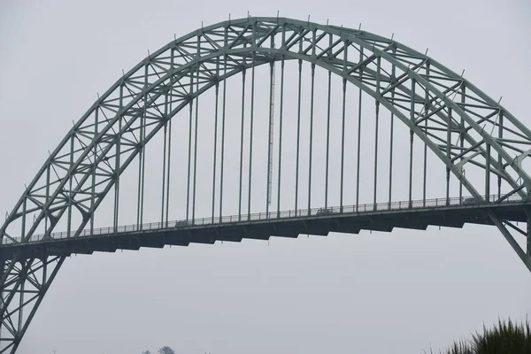 Мост Через Залив Якина Ньюпорте Орегон — стоковое фото