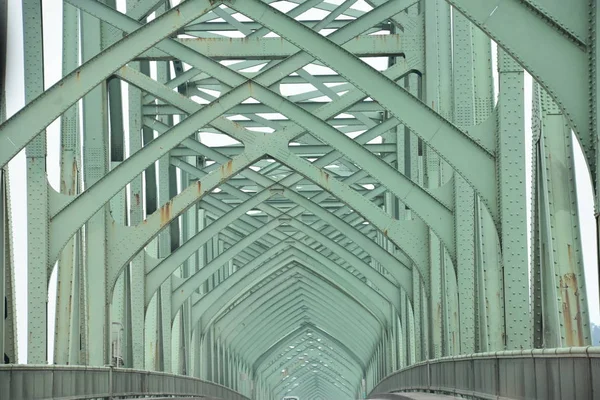 Mccullough Memorial Bridge North Bend Oregon — Foto de Stock