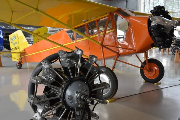 俄勒冈州麦明维尔 位于俄勒冈州麦明维尔的常青航空博物馆 2018年8月21日看到 它展示了一些军用和民用飞机和航天器 — 图库照片