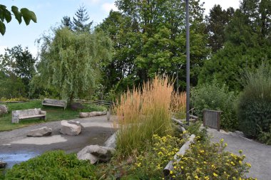 Portland, Oregon Ağustos 23: Portland Çocuk Müzesi Washington Park Portland, Oregon, 23 Ağustos 2018 üzerinde görüldüğü gibi. 1946 yılında kurulan dünyanın en eski 6 çocuk Müzesi olan.