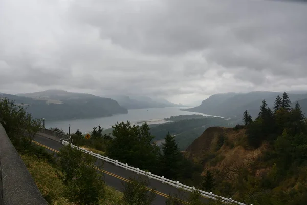 Corbett Aug Pohled Muzea Vista House Crown Point Multnomah County — Stock fotografie