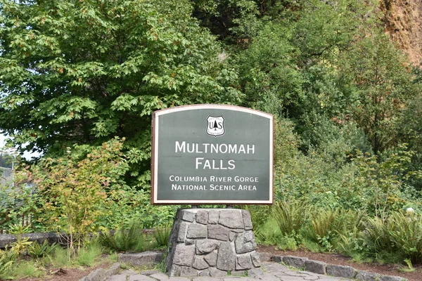 Multnomah Falls Columbia River Gorge Oregon — Zdjęcie stockowe