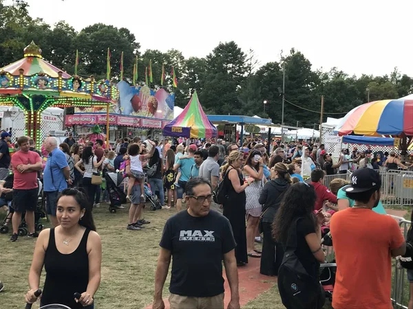 Stamford Sep Veletrh Karneval Leos Stamfordu Connecticut Jak Vidět 2018 — Stock fotografie