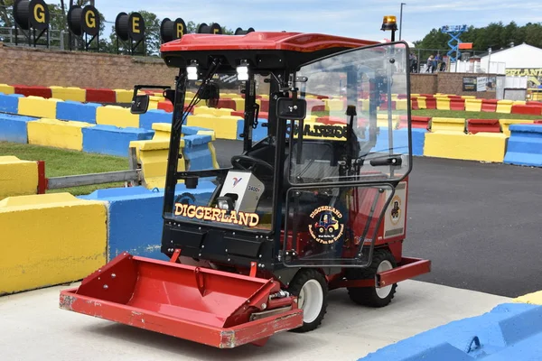 Västberlin Sep Diggerland Usa Bara Konstruktion Tema Äventyrsparken Nordamerika Där — Stockfoto