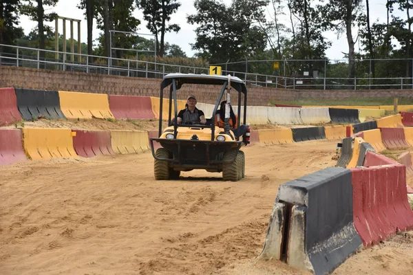 West Berlin Sep Diggerland Usa Only Construction Themed Adventure Park — Stock Photo, Image