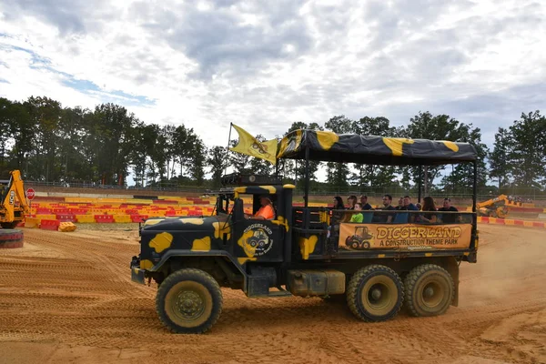 Batı Berlin Eyl Diggerland Abd Kuzey Amerika Nerede Çocuklar Aileleri — Stok fotoğraf