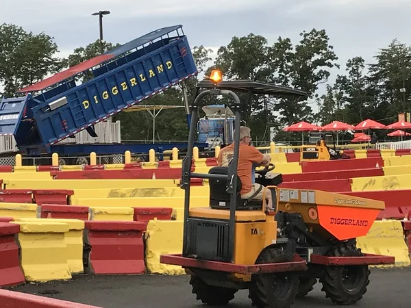 West Berlin Sep Diggerland Usa Only Construction Themed Adventure Park — Stock Photo, Image