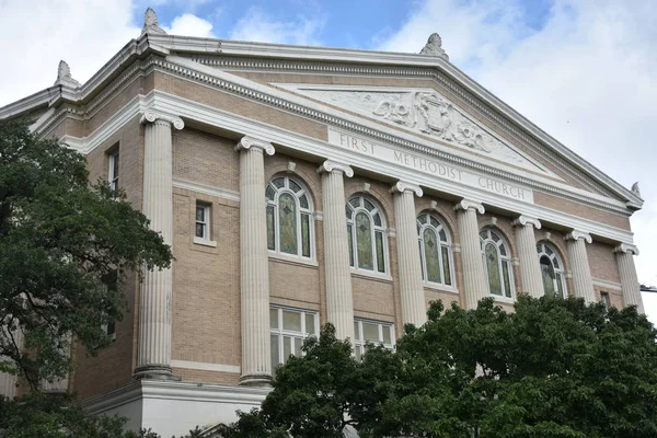 Primera Iglesia Metodista Austin Texas — Foto de Stock