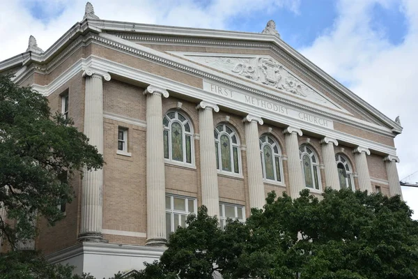 Primera Iglesia Metodista Austin Texas — Foto de Stock