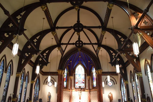 Austin Texas Ottobre Cattedrale Mary Austin Texas Come Visto Ottobre — Foto Stock