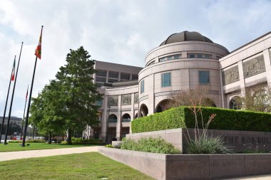 Austin, Tx - Eki 14: 14 Ekim 2018 tarihinde görüldüğü gibi Austin, Teksas Bullock Texas Devlet Tarih Müzesi. Onun belirtilen misyonu 