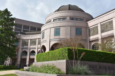 Austin, Tx - Eki 14: 14 Ekim 2018 tarihinde görüldüğü gibi Austin, Teksas Bullock Texas Devlet Tarih Müzesi. Onun belirtilen misyonu 