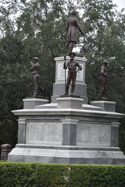 Austin Oct Confederate Soldiers Monument Grounds Texas State Capitol Austin — Stock Photo, Image