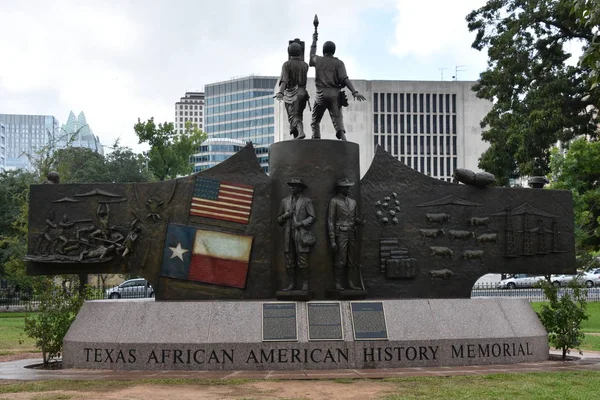 Austin Octubre Texas African American History Memorial Los Terrenos Del — Foto de Stock