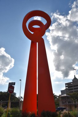 SAN ANTONIO, TX - 14 Ekim 2018 'de San Antonio, Teksas' ta 