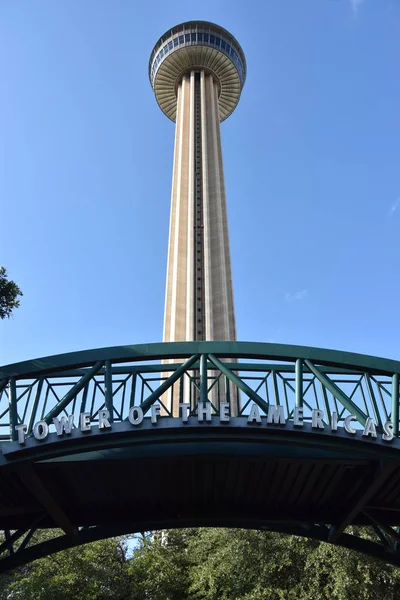 San Antonio Ottobre Torre Delle Americhe San Antonio Texas Come — Foto Stock