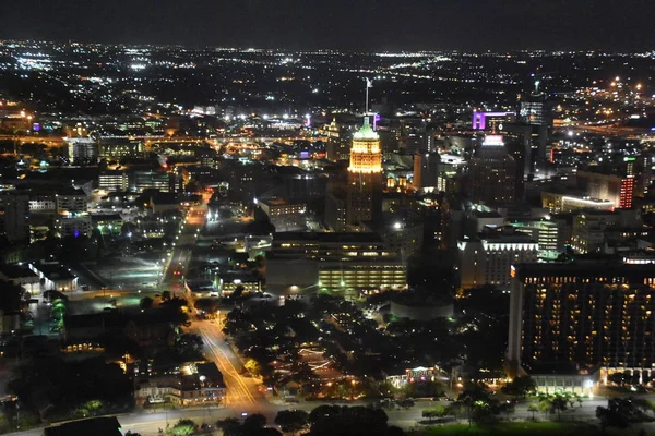 San Antonio Octubre Vista Desde Torre Las Américas San Antonio — Foto de Stock