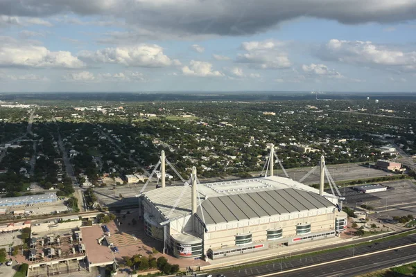 San Antonio Texas Oct Vue Alamodome Depuis Pont Observation Tour — Photo