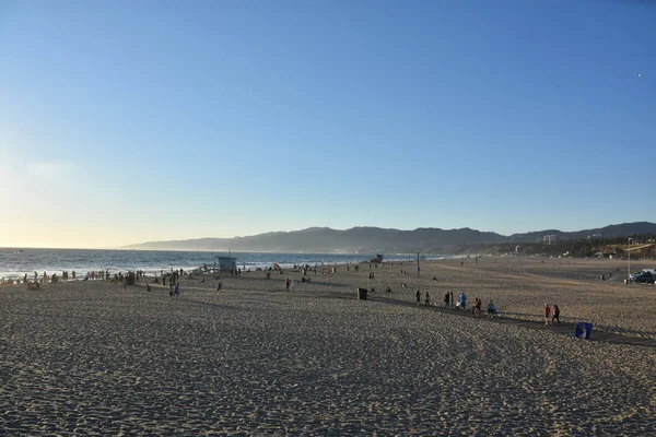 Santa Monica Október Santa Monica Beach Kaliforniában Látható Október 2018 — Stock Fotó