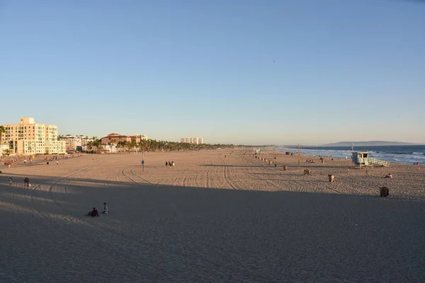 Santa Monica Eki Santa Monica Beach Kaliforniya Ekim 2018 Tarihinde — Stok fotoğraf