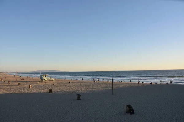 Santa Monica Okt Santa Monica Beach Californien Som Det Ses - Stock-foto