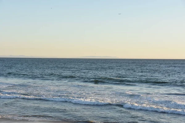 Santa Monica Říjen Pláž Santa Monica Kalifornii Viděna Října 2018 — Stock fotografie