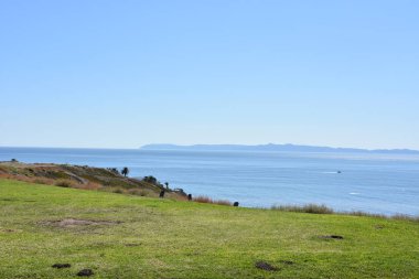 SAN PEDRO, CA - OCT 19: Kore-Amerika Barış Parkı, San Pedro, California, 19 Ekim 2018 'de görüldüğü gibi.