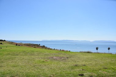 SAN PEDRO, CA - OCT 19: Kore-Amerika Barış Parkı, San Pedro, California, 19 Ekim 2018 'de görüldüğü gibi.