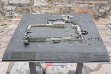 San Antonio, Tx - Eki 15: Alamo San Antonio, Teksas, görüldüğü gibi 15 Ekim 2018.