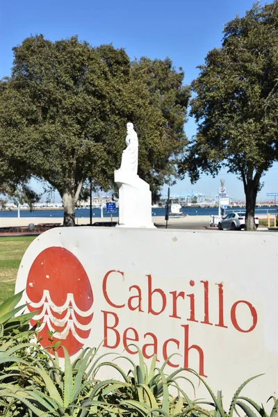 San Pedro Oct Juan Rodriguez Cabrillo Statue Cabrillo Beach San — 图库照片