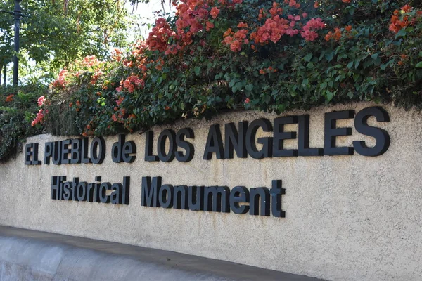 Los Angeles Oct Pueblo Los Angeles Historical Monument Also Known — Stock Photo, Image