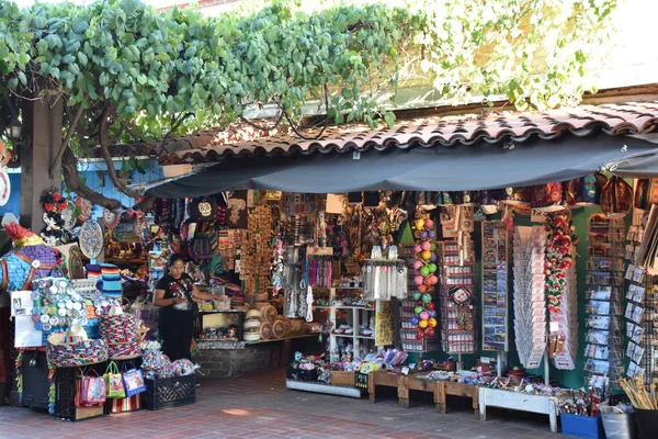 Los Ángeles California Octubre Calle Olvera Los Ángeles California Visto —  Fotos de Stock